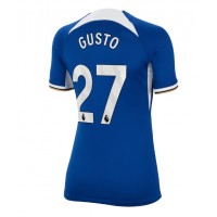 Chelsea Malo Gusto #27 Replica Home Shirt Ladies 2023-24 Short Sleeve